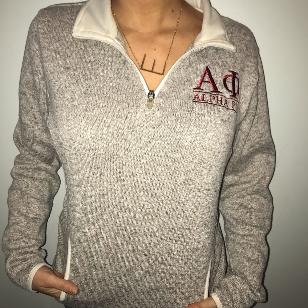Alpha Phi Charles River Quarterzip